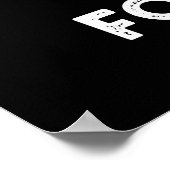 Olijf voor Puns Funny Olive Fruit Pun Dark BG Poster (Hoek)