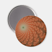 Olijf Wervelpool Magneet (Voorkant / Achterkant)