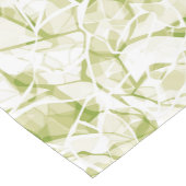 olijf-wit abstract mode modern patroon korte tafelloper (Hoek)