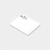 Olijfbarbeel Post-it® Notes (Schuin)
