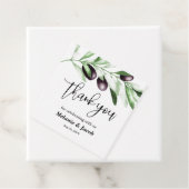 Olijfbijkantoor Bedankjes Labels (In situ)