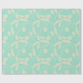 Olijfbijkantoor Cadeaupapier (Vlak)