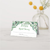 Olijfbijkantoor Floral Vrijgezellenfeest Plaatskaartje (Voorkant)
