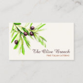 Olijfbijkantoor Italiaanse of Griekse catering Che Visitekaartje (Voorkant)
