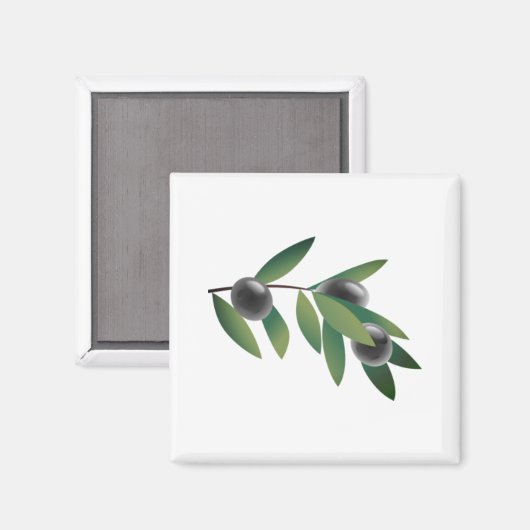 Olijfbijkantoor Magneet (Voorkant / Achterkant)