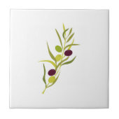 Olijfbijkantoor Tegeltje (Voorkant)