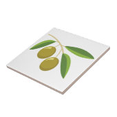 Olijfbijkantoor Tegeltje (Zijkant)