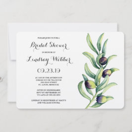 Olijfbijkantoor Vrijgezellenfeest Kaart