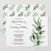 Olijfbijkantoor Vrijgezellenfeest Kaart (Voorkant / Achterkant)