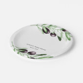 Olijfbijkantoor Vrijgezellenfeest Papieren Bordje (Gekanteld)