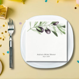 Olijfbijkantoor Vrijgezellenfeest Servet