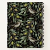 Olijfbijkantoren en Warblers Notitieboek (Achterkant)