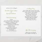 Olijfbijkantoren Natuur Greenery Botanical Wedding (Achterkant)