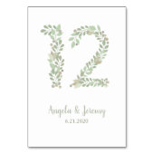 Olijfbijkantoren nummer 12 kaart (Achterkant)