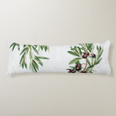 Olijfbladeren Grieks eiland Middellandse Zee Lichaamskussen (Voorkant)