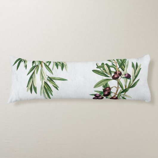 Olijfbladeren Grieks eiland Middellandse Zee Lichaamskussen (Voorkant)