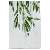 Olijfbladeren Grieks eiland Middellandse Zee Medium Cadeauzakje (Achterkant)