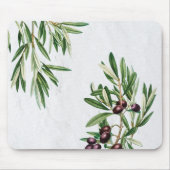 Olijfbladeren Grieks eiland Middellandse Zee Muismat (Voorkant)