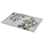 Olijfbladeren Grieks eiland Middellandse Zee Snijplank (Hoek)