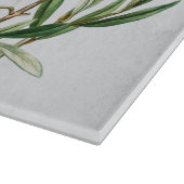 Olijfbladeren Grieks eiland Middellandse Zee Snijplank (Hoek)