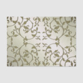 Olijfbladeren met schuifwiel tissuepapier (Voorkant)