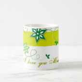 Olijfbloemen, ik hou van je mama koffiemok (Center)