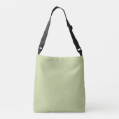 Olijfbloesem herhaling crossbody tas (Achterkant)