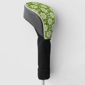 Olijfbloesem herhaling golfheadcover (Schuin)