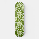 Olijfbloesem herhaling persoonlijk skateboard (Voorkant)
