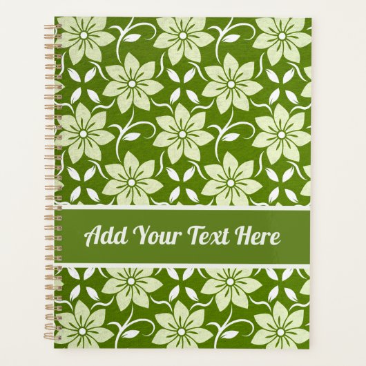 Olijfbloesem herhaling planner (Voorkant)