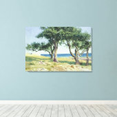 Olijfbomen, Bordighera Canvas Afdruk (Insitu (Houten vloer))