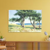 Olijfbomen, Bordighera Canvas Afdruk (Insitu (Woonkamer))