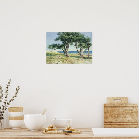 Olijfbomen, Bordighera Poster (Keuken)