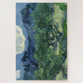 Olijfbomen door schilderkunst van Van Gogh Legpuzzel (Verticaal)