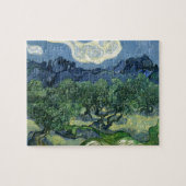 Olijfbomen door schilderkunst van Van Gogh Legpuzzel (Horizontaal)