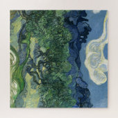 Olijfbomen door schilderkunst van Van Gogh Legpuzzel (Horizontaal)