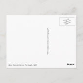 Olijfbomen door Vincent Van Gogh Briefkaart (Achterkant)