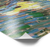 Olijfbomen door Vincent van Gogh Foto Afdruk (Hoek)