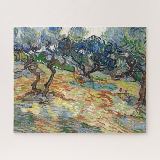 Olijfbomen door Vincent Van Gogh Legpuzzel (Horizontaal)