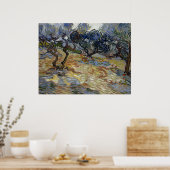 Olijfbomen door Vincent Van Gogh Poster (Keuken)