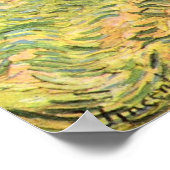 Olijfbomen door Vincent van Gogh Poster (Hoek)