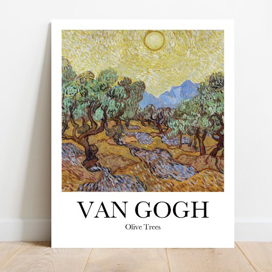 Olijfbomen door Vincent van Gogh Poster