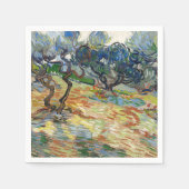 Olijfbomen door Vincent Van Gogh Servet (Voorkant)