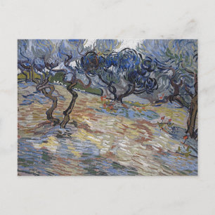 Olijfbomen (F714) Van Gogh Fine Art Briefkaart