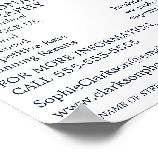 Olijfbomen, fotografie, fotografe hire poster (Hoek)