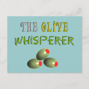 Olijfbomen Gifts "The Olive Whisperer" Briefkaart