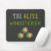 Olijfbomen Gifts "The Olive Whisperer" Muismat (Met muis)
