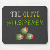 Olijfbomen Gifts "The Olive Whisperer" Muismat (Voorkant)