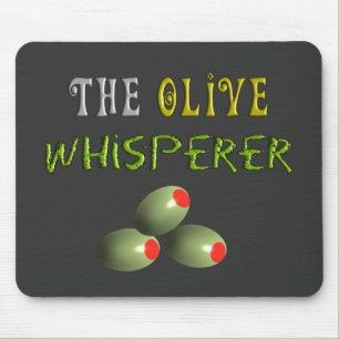 Olijfbomen Gifts "The Olive Whisperer" Muismat