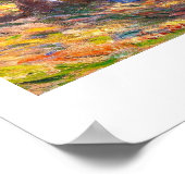 Olijfbomen in Bordighera, 1884 Claude Monet Poster (Hoek)